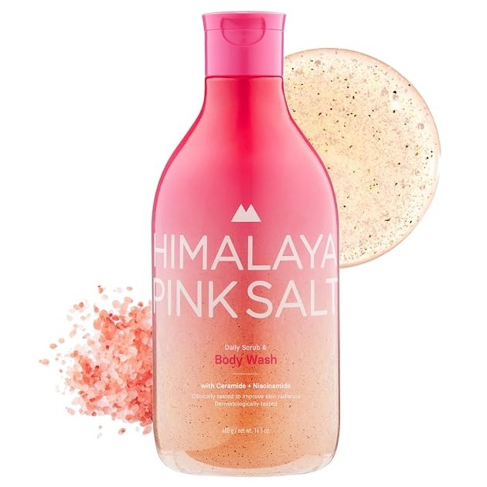 Himalaya Pinksalt Daily Scrub & Body Wash